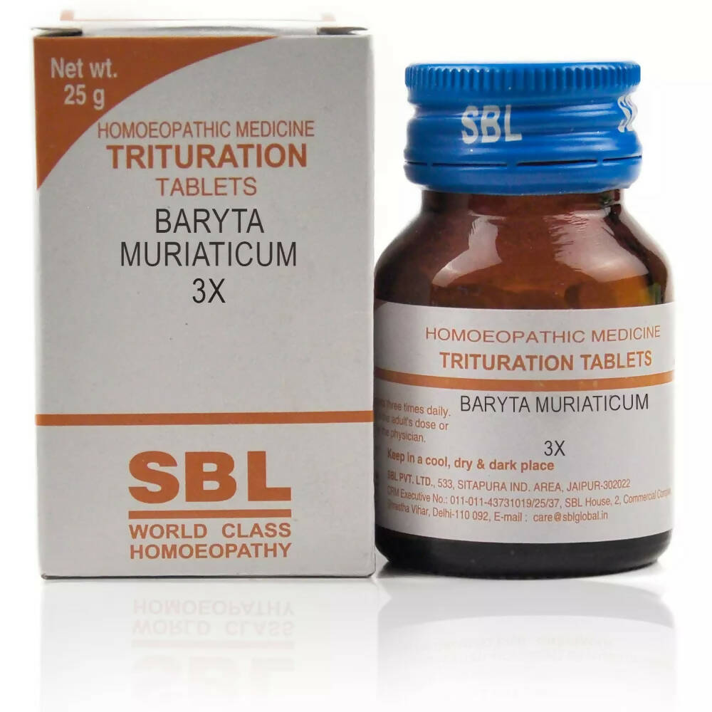 SBL Homeopathy Baryta Muriaticum Trituration Tablets