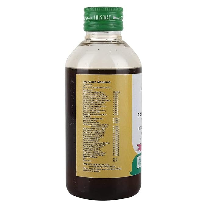 Sahacharadi Thailam 5 L - Vaidyaratnam