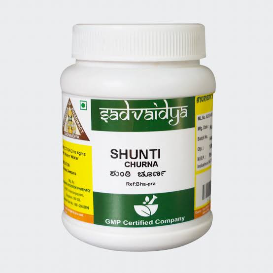 Shunti Churna | Traditional Ayurvedic Dry Ginger Powder | Premium Quality | Pack of 3