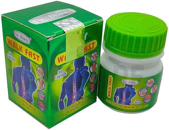 Dr. Biswas Walk Fast Capsule - Pack of 3