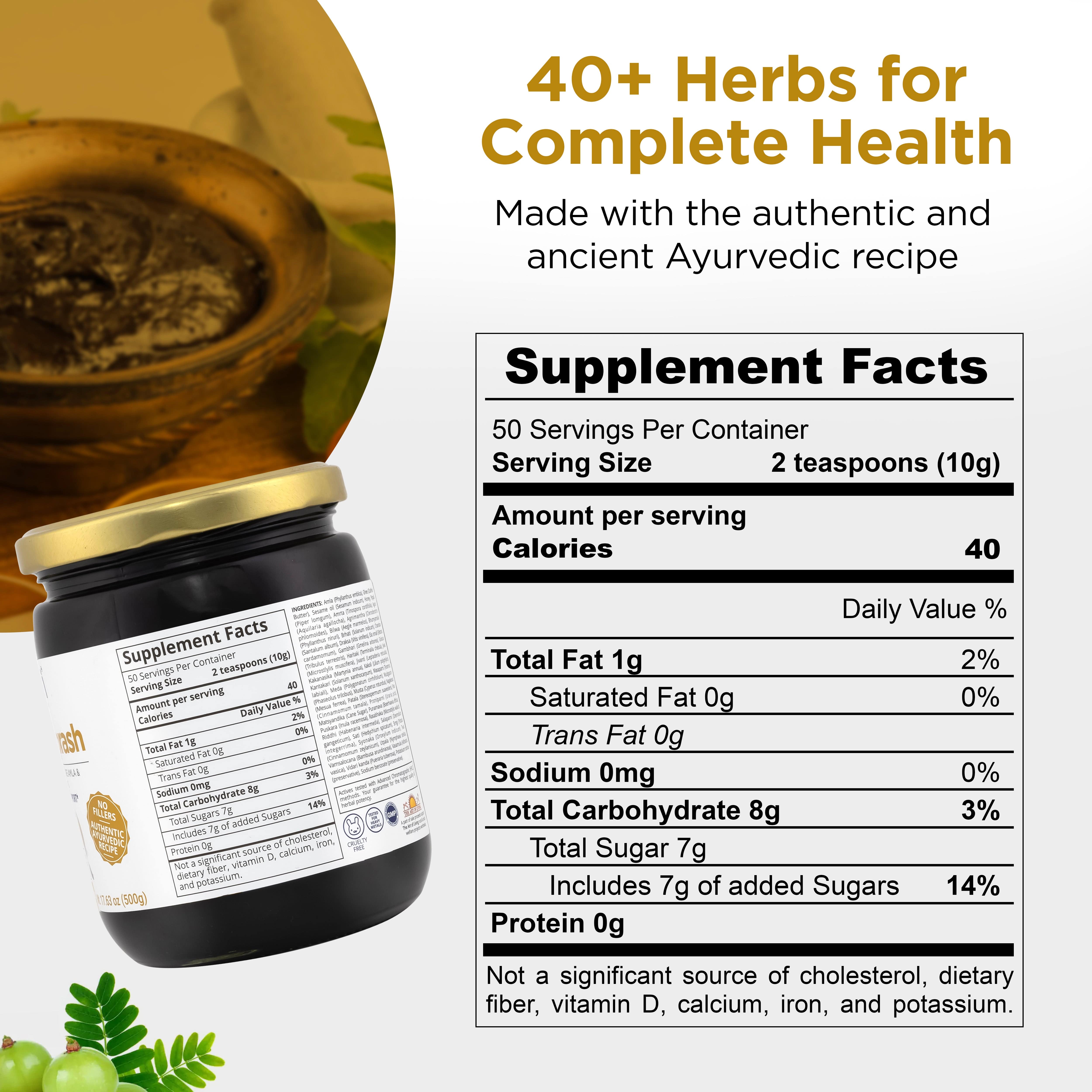 Premium Chyawanprash - 40+ Herbs