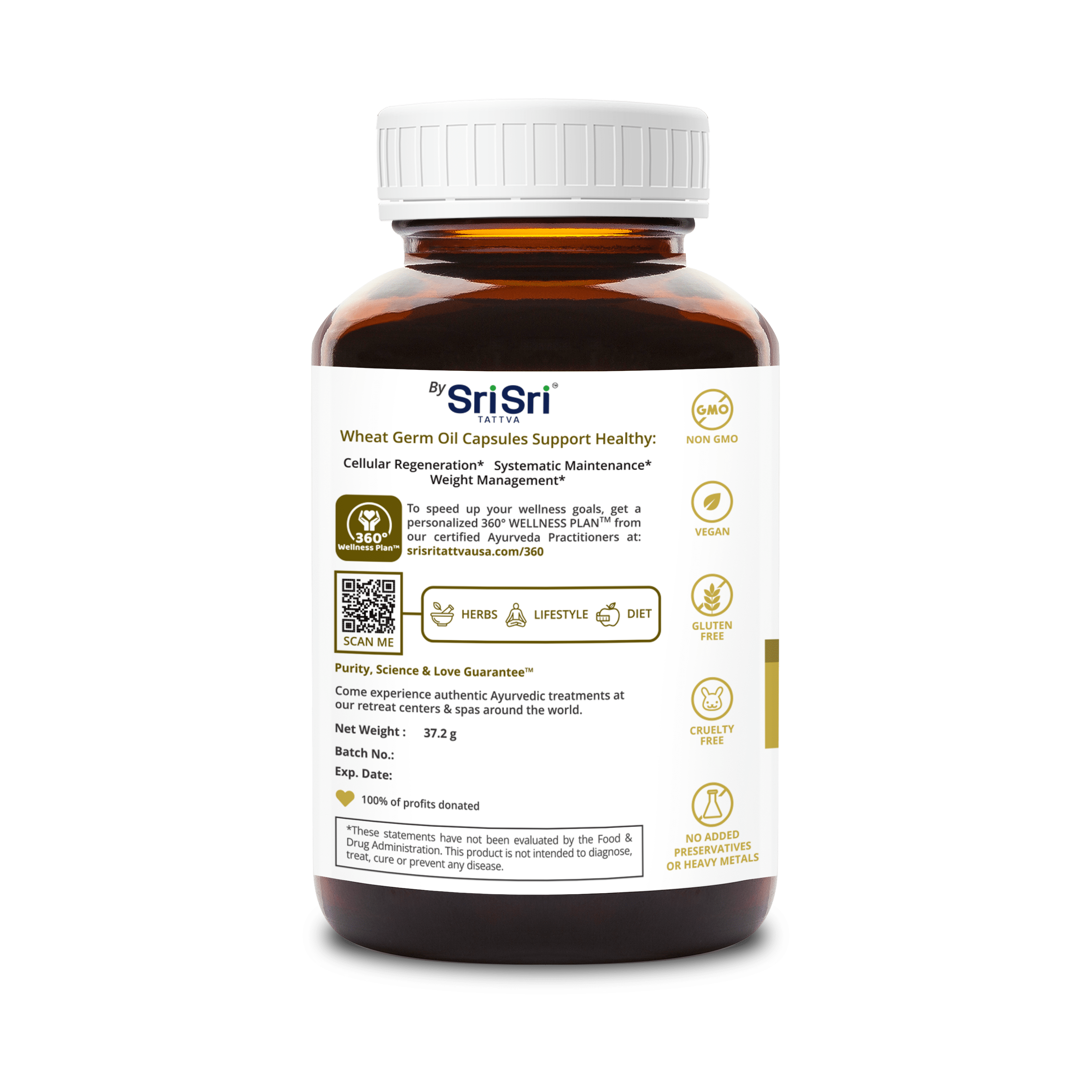 Vitamin E- Wheat Germ Oil Capsules