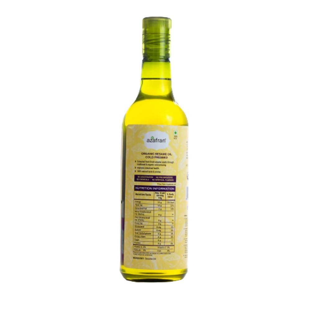 Azafran Organic Sesame Oil (Cold Pressed)