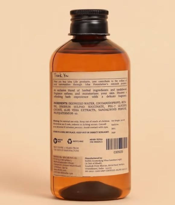 Isha Life Sandalwood Body Cleanser