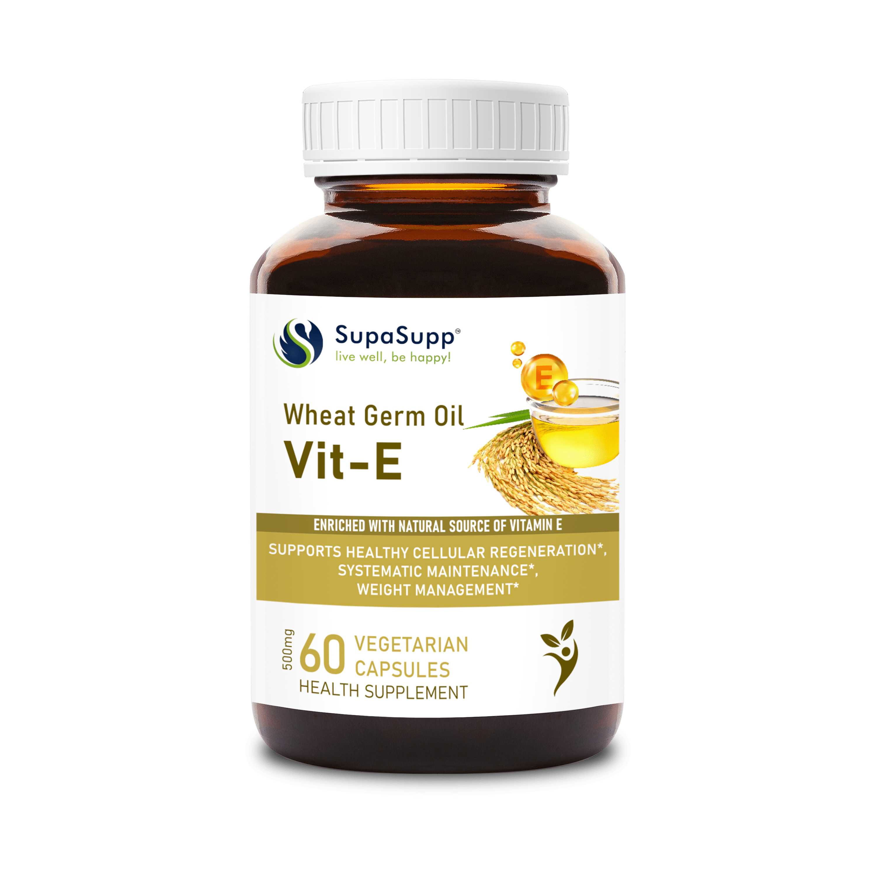 Vitamin E- Wheat Germ Oil Capsules
