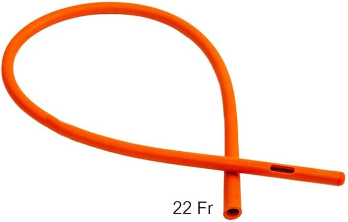 Red Rubber Catheter