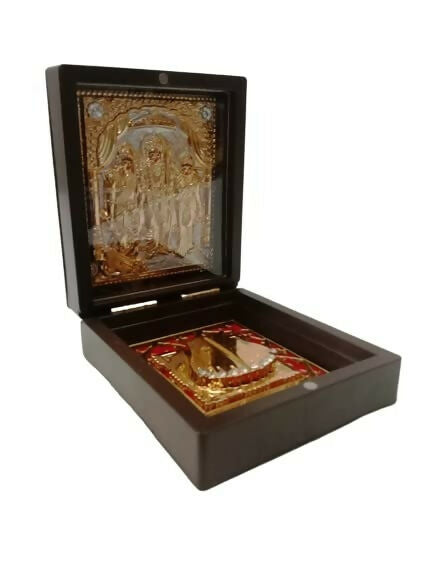 Brass Blessing Lord Ram Laxman Janki Unique Collection