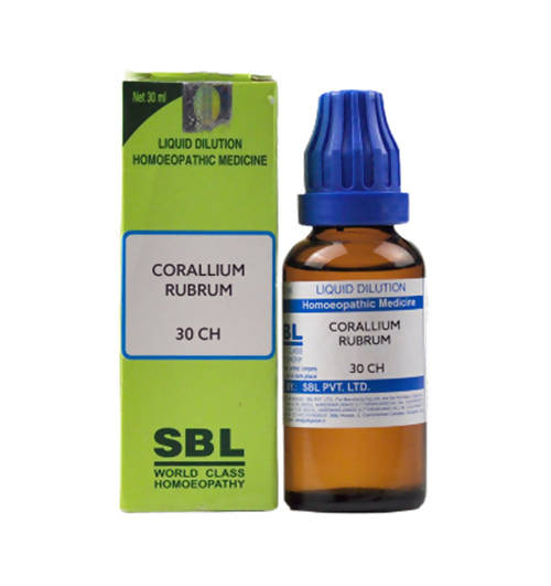 SBL Homeopathy Corallium Rubrum Dilution