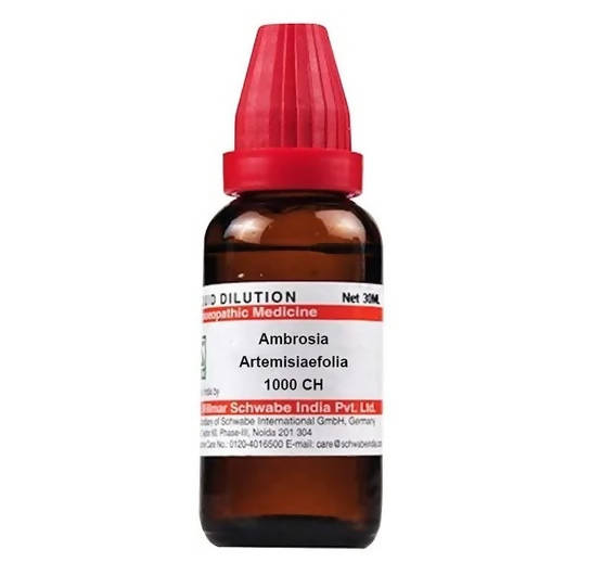 Dr. Willmar Schwabe India Ambrosia Artemisiaefolia Dilution