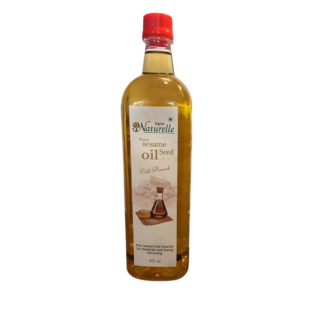 Farm Naturelle Cold Pressed Virgin White Sesame Seed Oil