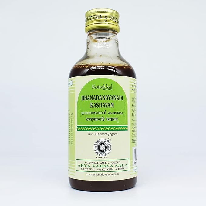 Dhanadanayanadi Kashayam-200ML, (Pack Of 1), Of Arya Vaidya Sala Kottakkal