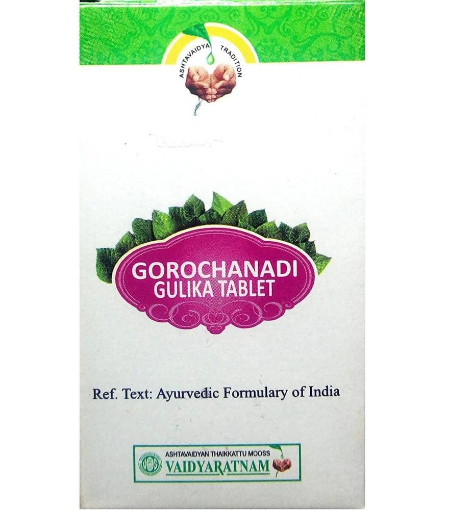 Vaidyaratnam Gorochanadi gulika/ Tablet