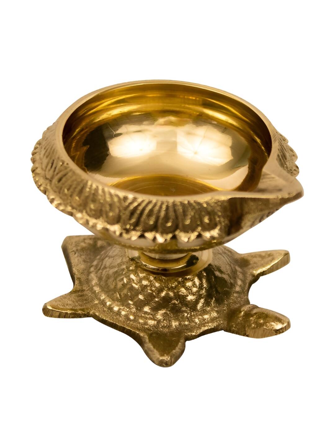 Spillbox Gold Toned Vasthu Deep Pooja Essentials