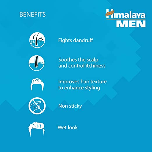 Himalaya Men Anti-Dandruff Styling Gel - Strong