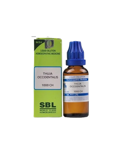 SBL Homeopathy Thuja Occidentalis Dilution