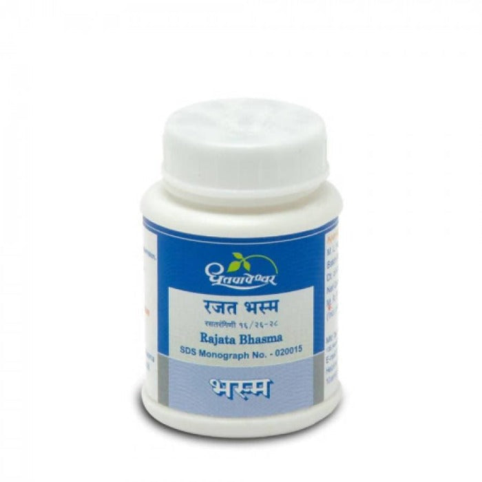 Dhootapapeshwar Rajata Bhasma (1 gm, 2 gm, 5 gm)