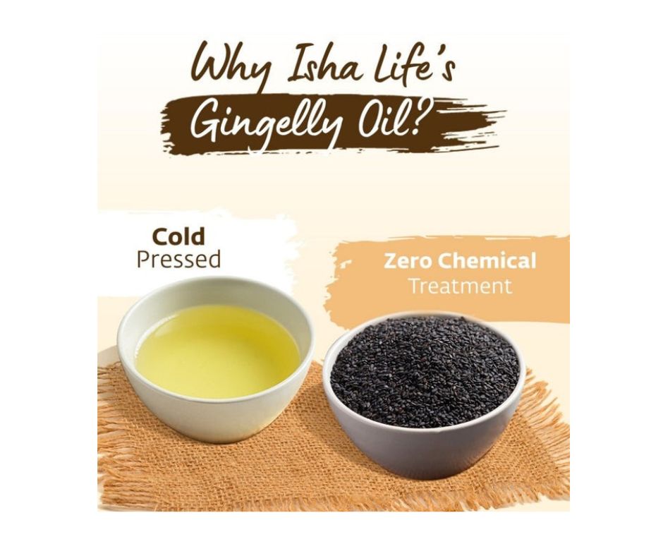 Isha Life Cold Pressed Gingelly Oil