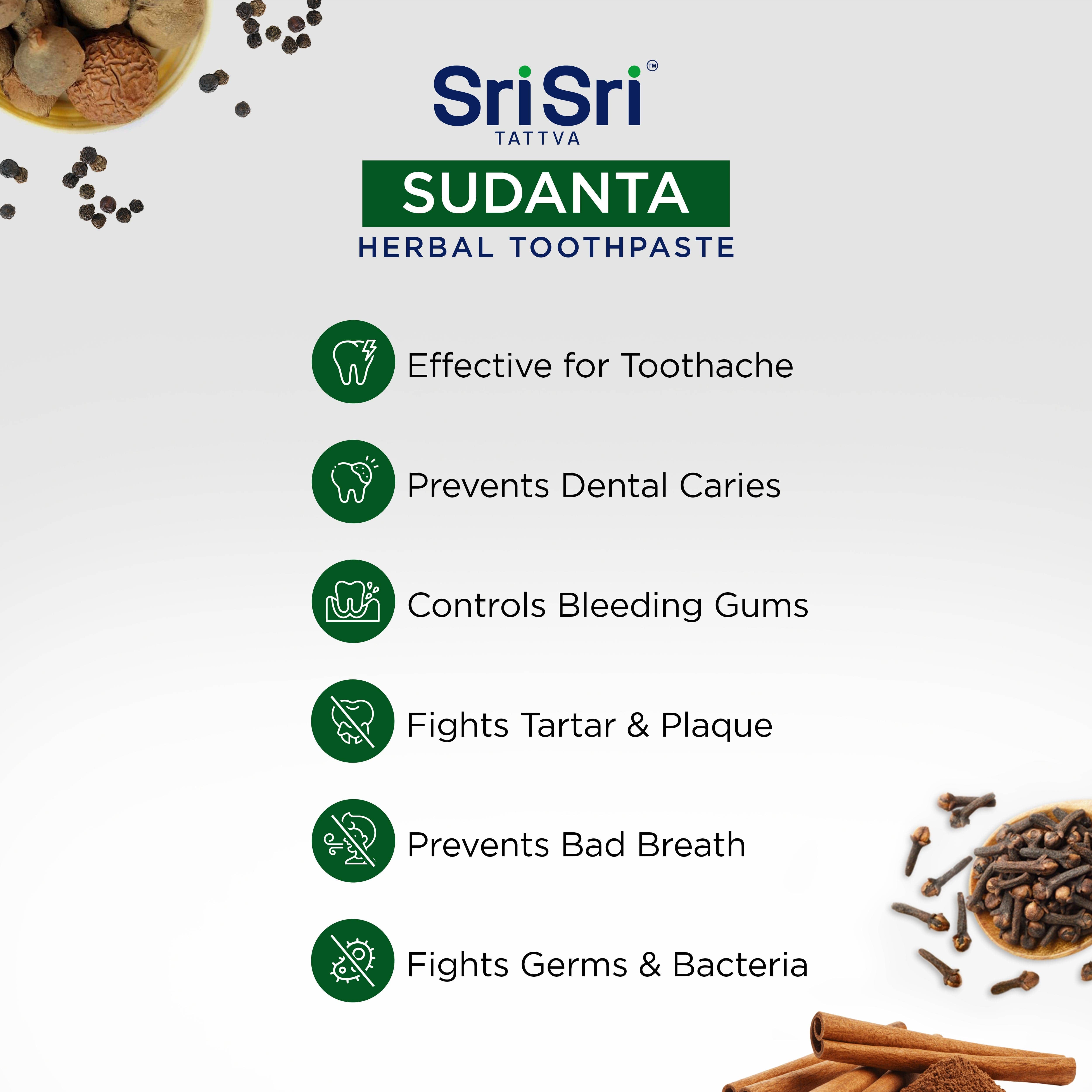 Sudanta Toothpaste - Pack of 2