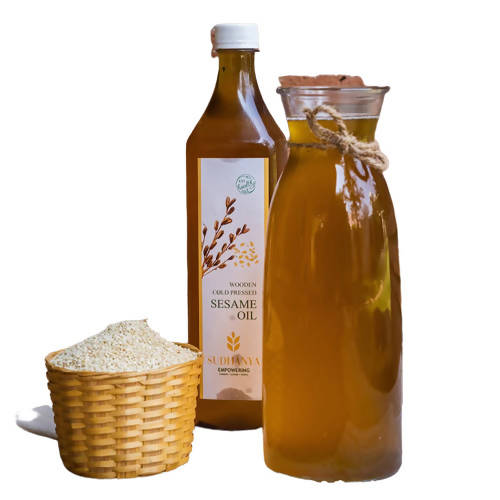 Sudhanya Sesame Oil - Wooden Cold Pressed