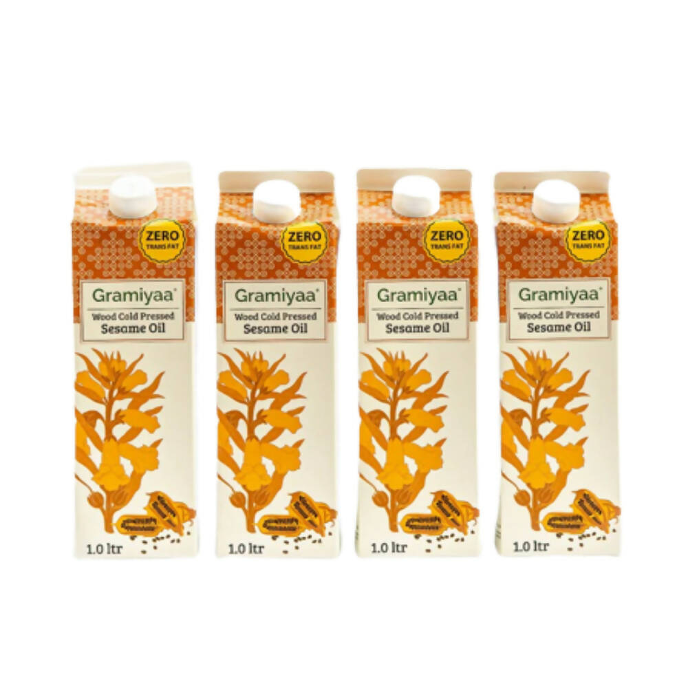 Gramiyaa Wood Cold Pressed Sesame Oil