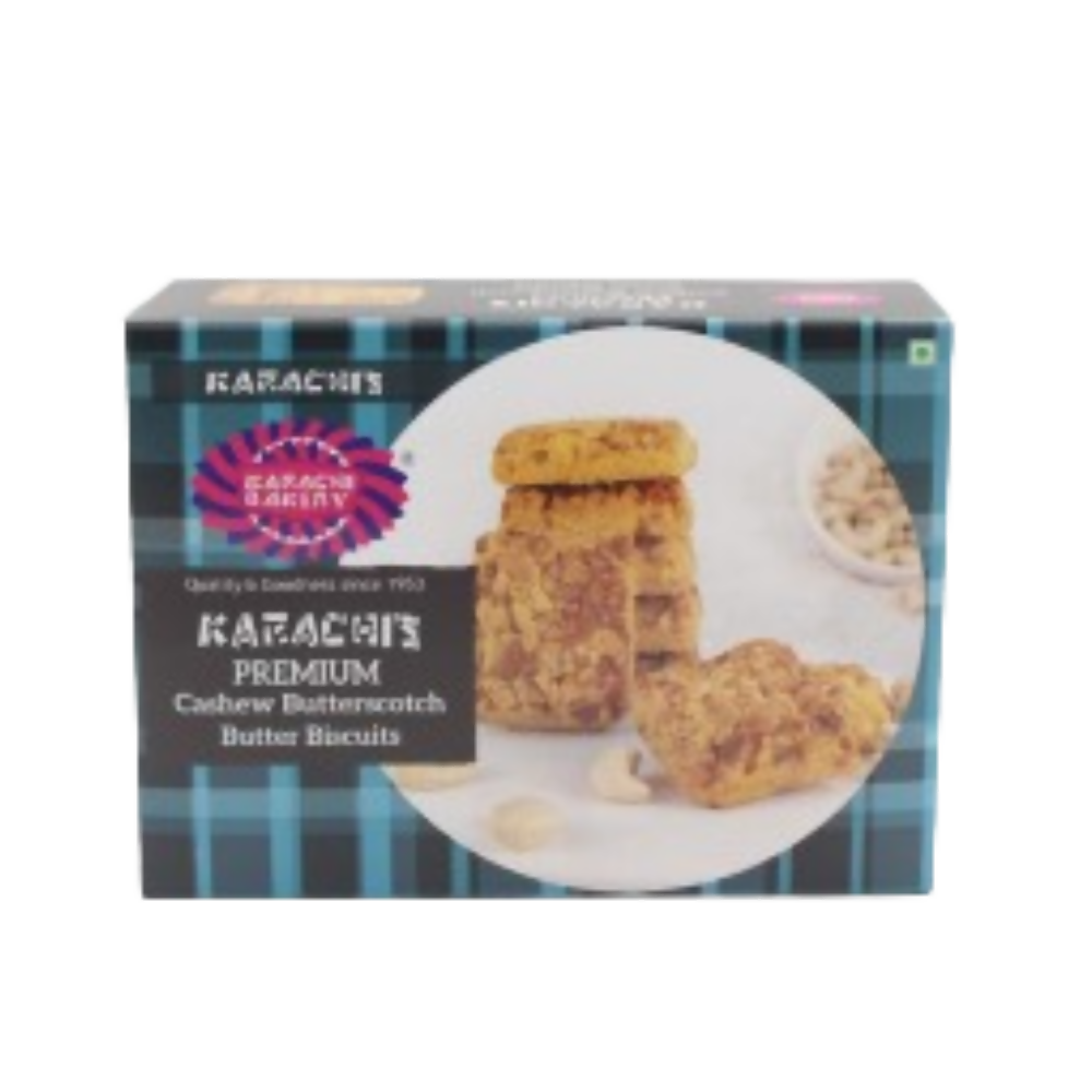Karachi Bakery Cashew Butterscotch Shortbread Biscuit