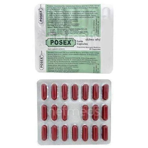 Charak Pharma Posex Forte Capsules -20 caps