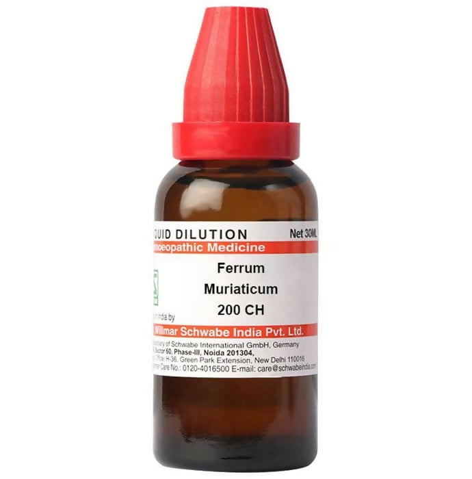 Dr Willmar Schwabe India Ferrum Muriaticum Dilution