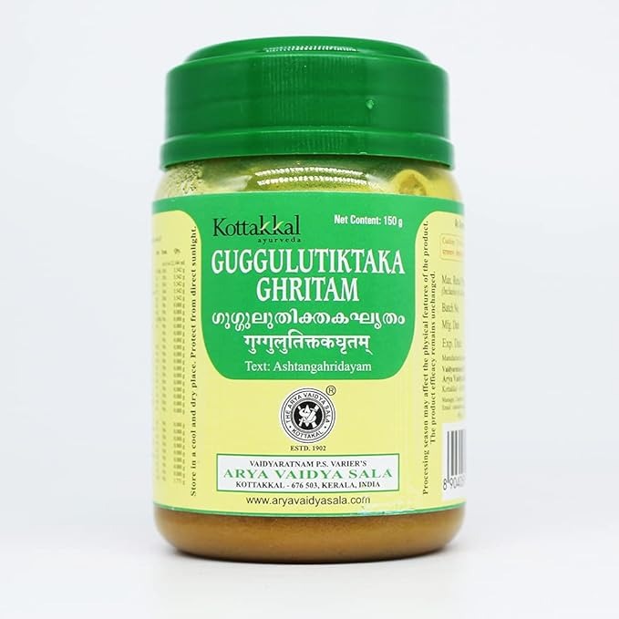 Guggulutiktaka Ghritam-150Gm,(Pack Of 1),Of Arya Vaidya Sala Kottakkal
