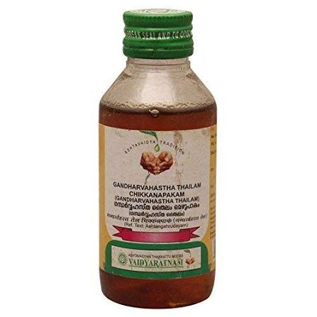 Gandharvahastadi Thailam | Traditional Ayurvedic Herbal Oil | Premium Quality - pack of 3