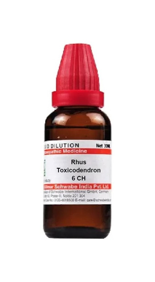 Dr. Willmar Schwabe India Rhus Toxicodendron Dilution