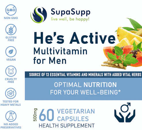 He’s Active Multi Vitamin for Men