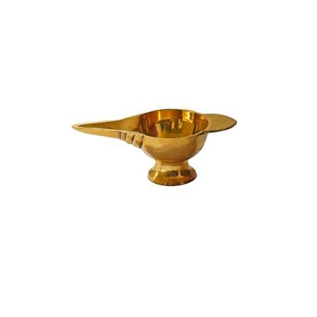 Brass Nasya Nozzle | Professional Ayurvedic Therapy Accessory