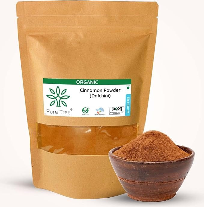 Organic Dalchini Powder | 250 Gm (Pack of 2) | Organic Cinnamon Powder | Dal Chini Powder Indian Spices Aroma & Flavour | Gluten Free Cineman Dalchini