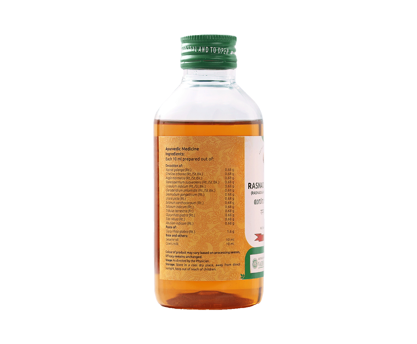 RASNADI THAILAM 200 ML