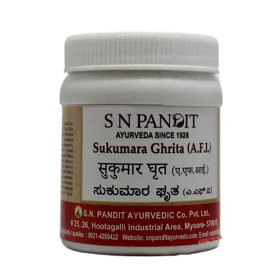 Sukumara Ghrita | Traditional Ayurvedic Herbal Ghee | Premium Quality - 200 ml