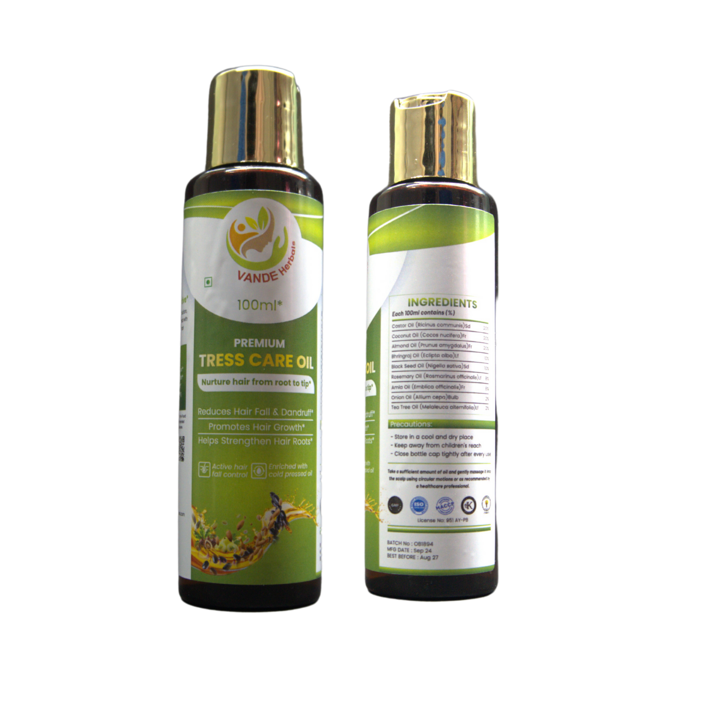 Premium Tress Care Oil