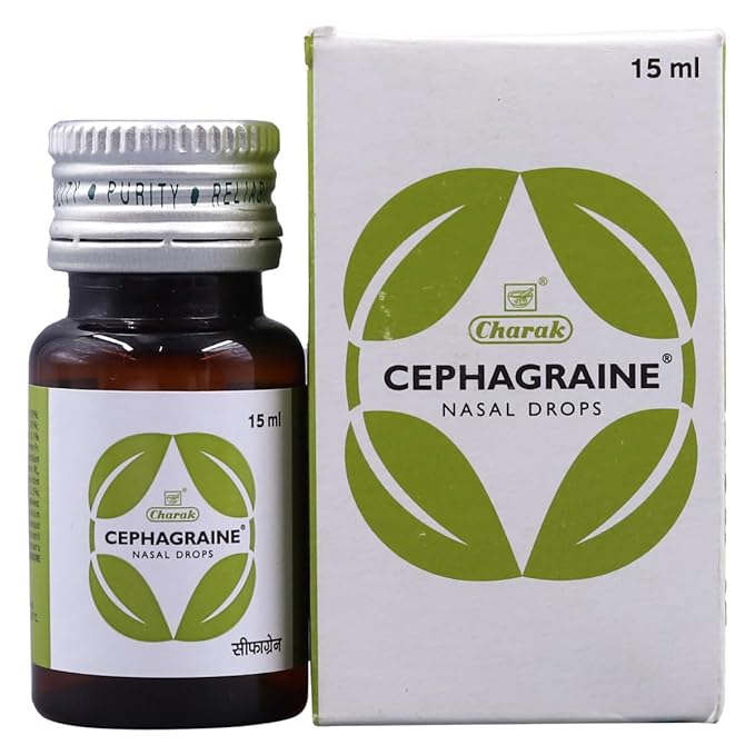 Charak Pharma Cephagraine Nasal Drops -15 ml