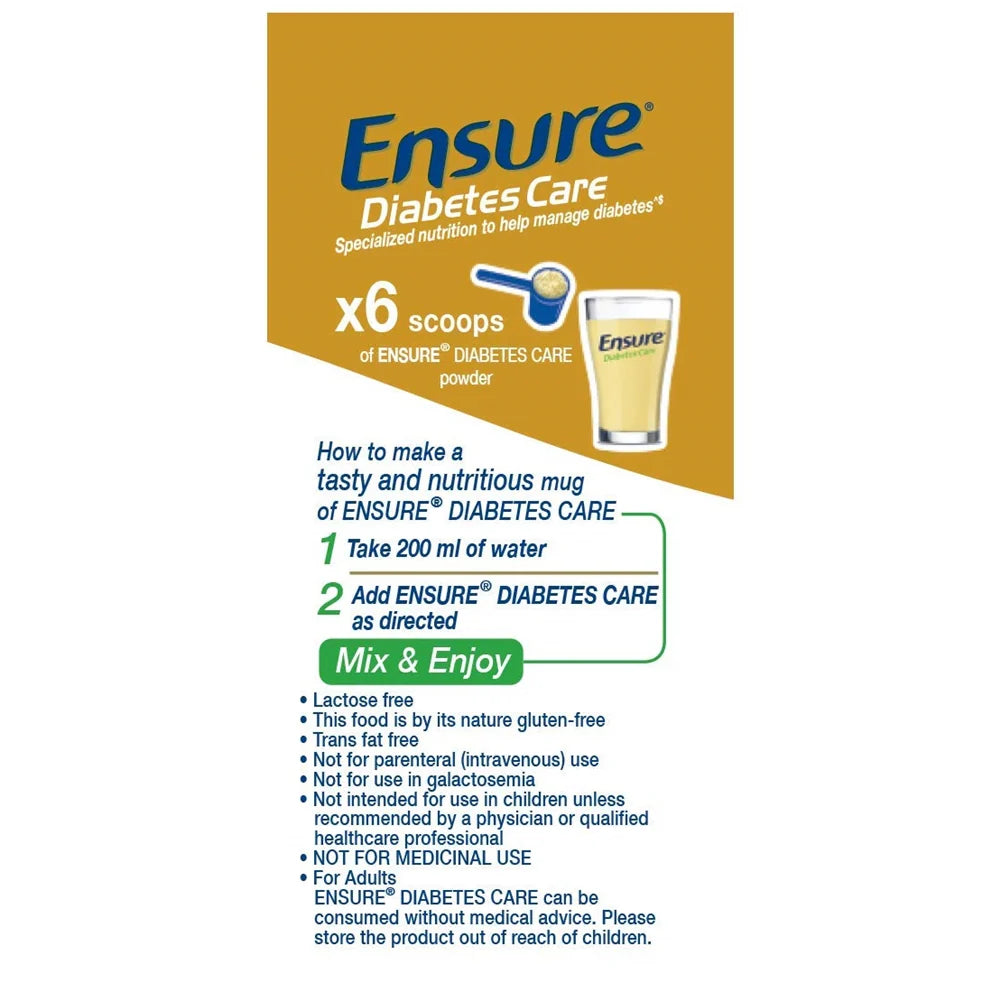 Ensure Diabetes Care Powder Vanilla Flavour - Sugar Free Health Drink