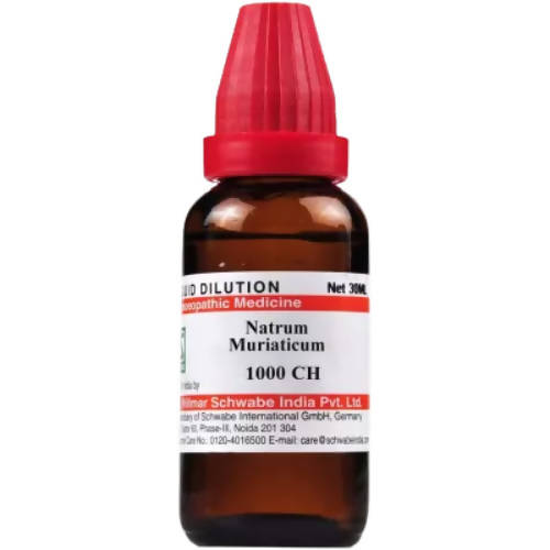Dr. Willmar Schwabe India Natrum Muriaticum Dilution
