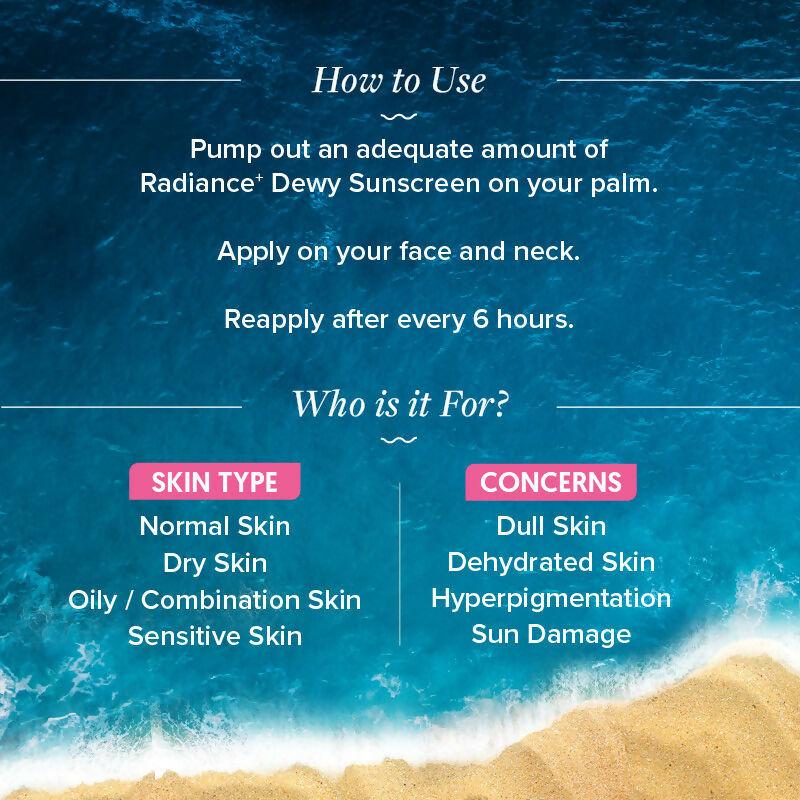 Aqualogica Radiance Sunscreen + Illuminate Oil Free Moisturiser Combo