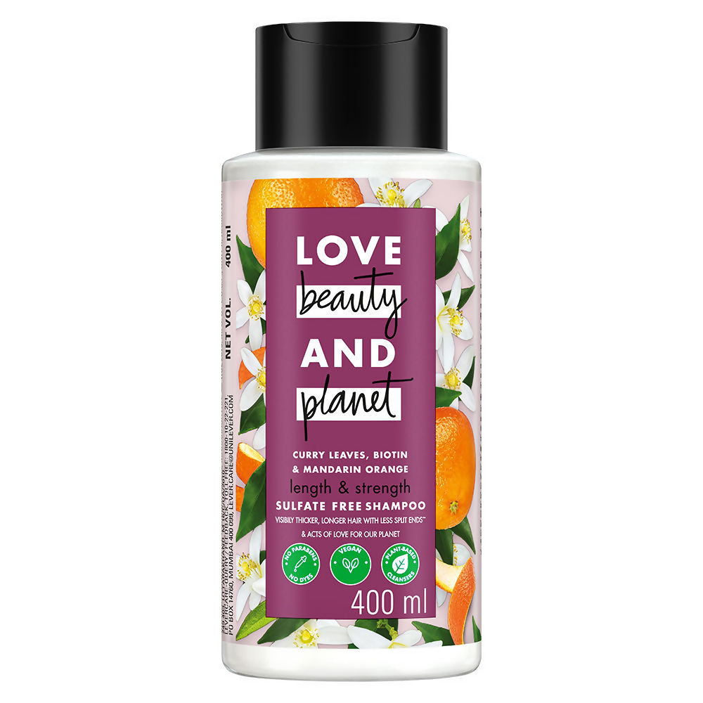 Love Beauty And Planet Curry Leaves & Biotin Sulpate Free Shampoo
