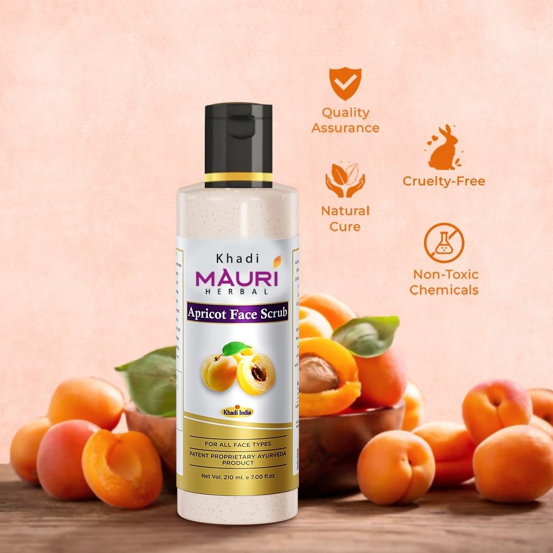 Khadi Mauri Herbal Apricot Face Scrub