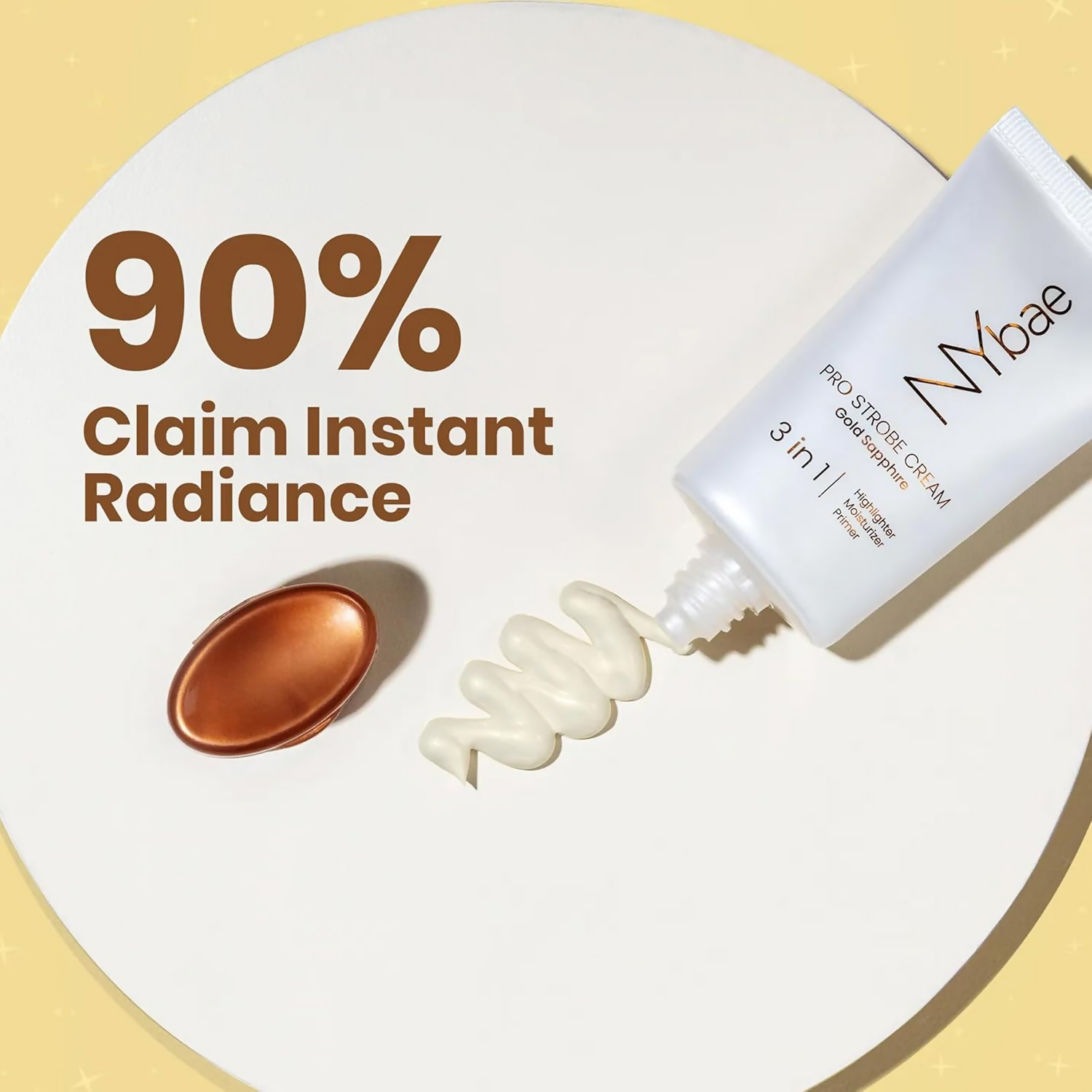 NY Bae PRO Strobe Cream - Gold Sapphire