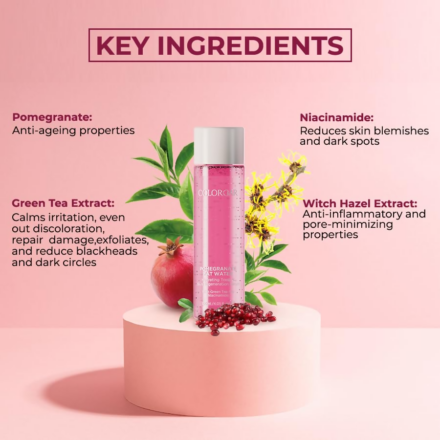 Colorbar Pomegranate Fat Water Pore Refining Toner Serum