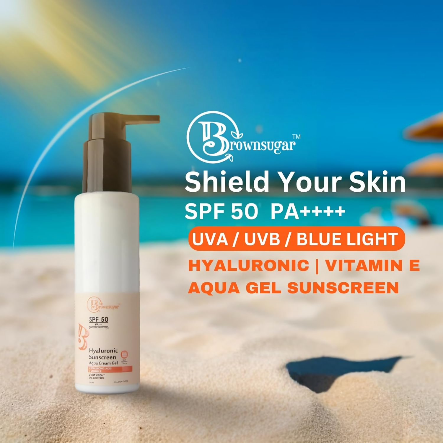 Brownsugar Hyaluronic Glow+ Sunscreen
