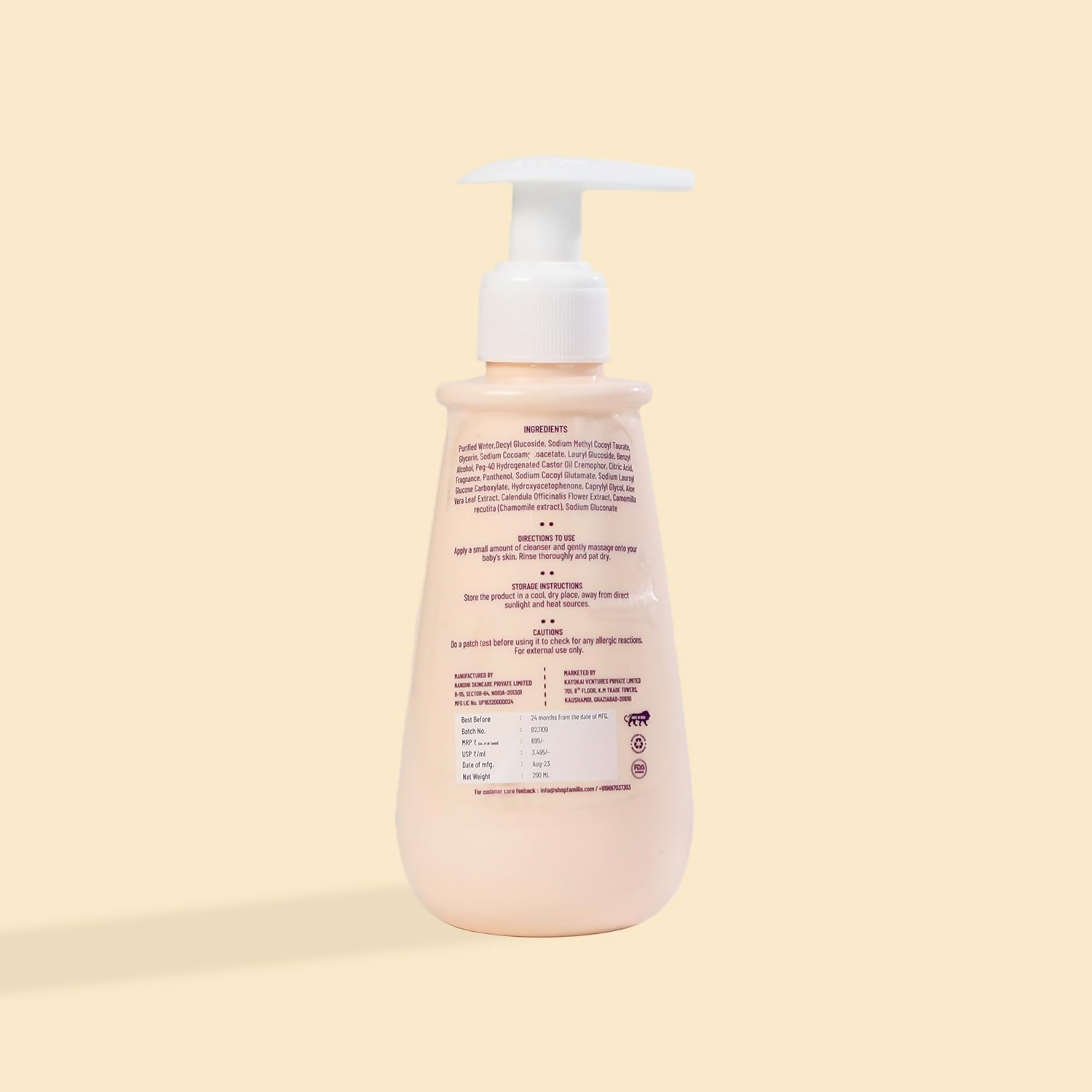 Familio Squishy mushy body wash