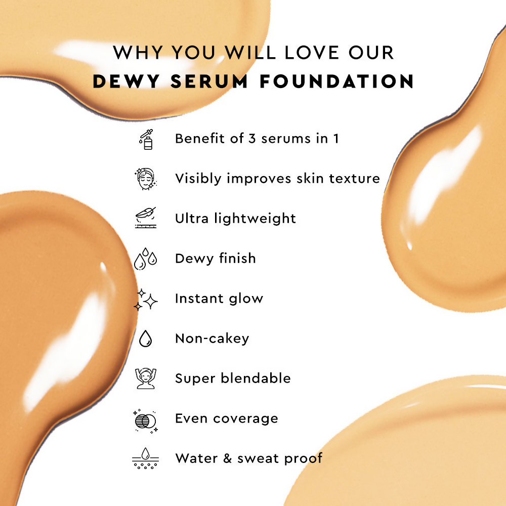 Kiro Daily Dewy Serum Foundation - Sun Beige
