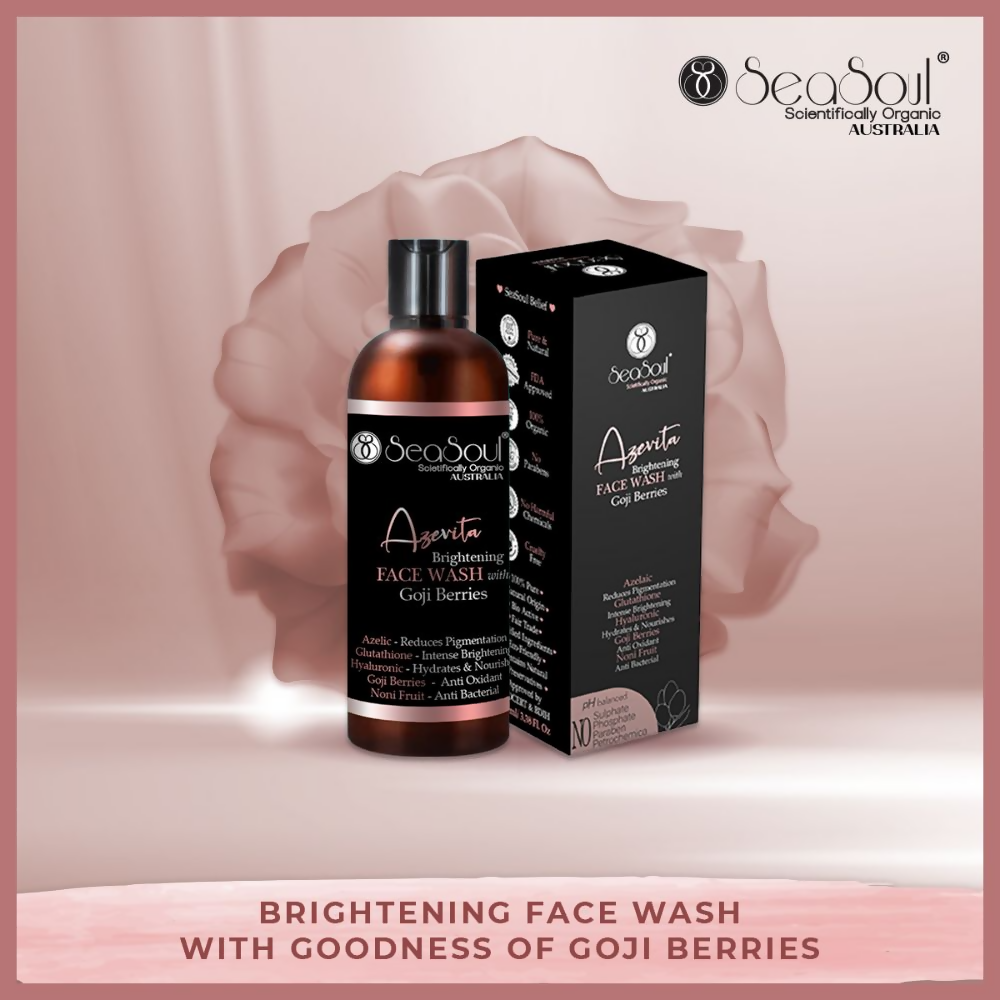 SeaSoul Azevita Face Wash Brightening Facial Skin