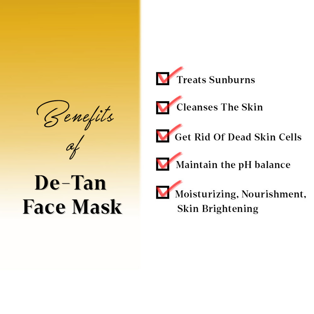 AYA De-Tan Face Cream With Green Tea Extract & Kojic Acid