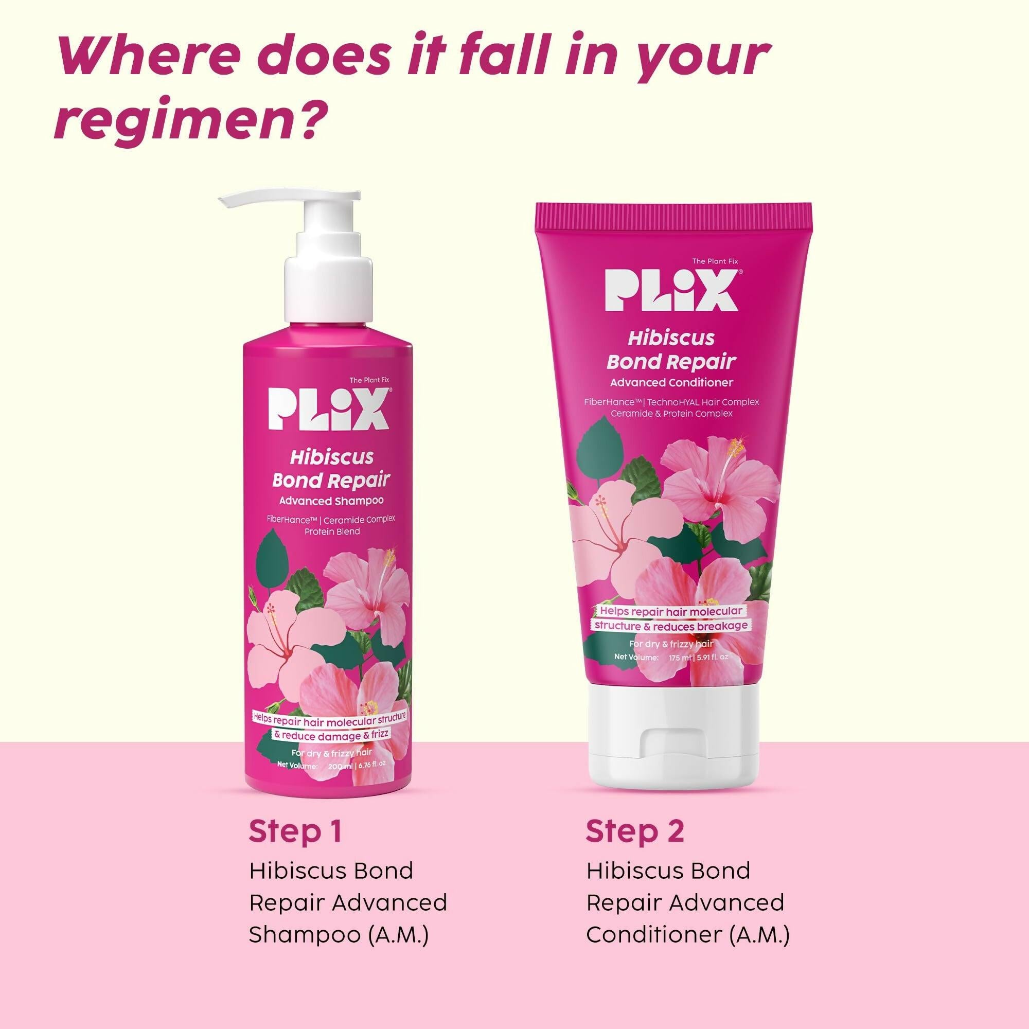 PLIX The Plant Fix Hibiscus Bond Repair Advanced Conditioner